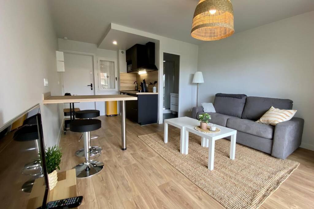 Coeur De Cabourg- Joli Studio Avec Terrasse - Apartment Ngoại thất bức ảnh